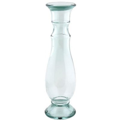 Svícen|váza 40cm, ABRIL, čirá|Vidrios San Miguel|Recycled Glass – Hledejceny.cz