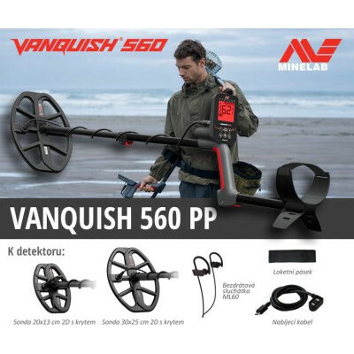 Minelab Vanquish 560 PRO PACK – Zboží Mobilmania