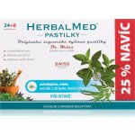 HerbalMed Dr.Weiss Eukalyptus-máta 24+6 pastilek – Hledejceny.cz