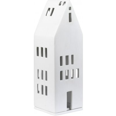 räder Porcelánový svícen domeček Big Windows, bílá barva, porcelán – Hledejceny.cz