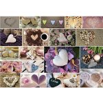 Grafika Koláž Miluji tě 1000 dílků – Sleviste.cz