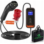 Ampere Point Přenosná 16A 11kW 6M Typ 2 Displej a Taška – Sleviste.cz