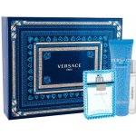 Versace Man Eau Fraiche EDT 100 ml + sprchový gel 150 ml + EDT 10 ml dárková sada – Hledejceny.cz