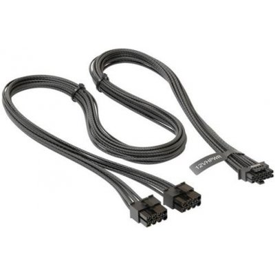 SEASONIC 12VHPWR cable black 12VHPWR-cable-black – Zboží Živě