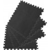 EVA Pěnový koberec 60 x 60 cm 1 ks černá