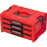 Qbrick System Pro Expert RED HD Zásuvkový organizér 3 – Sleviste.cz