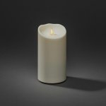 Konstsmide Dekorativní svíčka LED IP44 krémově bílá roztavená 18,4 cm 1633-115 – Hledejceny.cz