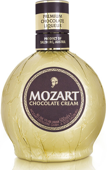 Mozart Gold Chocolate Cream 17% láhev) od 0,7 325 (holá l Kč