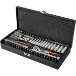 NEO gola sada 1/4", 63ks, plechový kufr 08-679 – Zboží Dáma