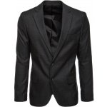 Pánská černá jednorzadová sako černá – Zboží Dáma