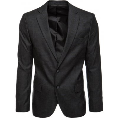 Pánská černá jednorzadová sako černá – Zboží Dáma
