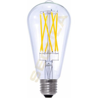 Segula 55700 LED rustika ST64 dlouhá vlákna čirá E27 6,5 W 51 W 650 Lm 2.700 K Čirá – Hledejceny.cz