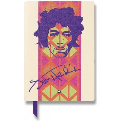 Montblanc Zápisník 146 Great Characters Jimi Hendrix A5, linkovaný – Zboží Mobilmania