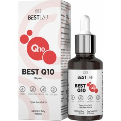 Best Lab BestQ10 koenzym Q10 ubichinol kapky 30 ml – Hledejceny.cz