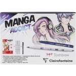 Clairefontaine Manga Addict Set Skicář A5 100 g – Sleviste.cz