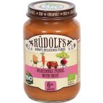 Rudolfs BIO zelenina a hovězí maso 190 g – Zboží Dáma