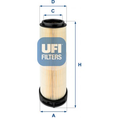 UFI Vzduchový filtr 2759600 – Hledejceny.cz