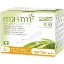 Hygienické tampóny Masmi tampony Super Plus z organické bavlny 15 ks