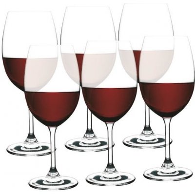 Bohemia Crystal Sklenka na víno LARA 6 x 450 ml – Zbozi.Blesk.cz