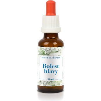 Bachovy květové esence BOLEST HLAVY 30 ml