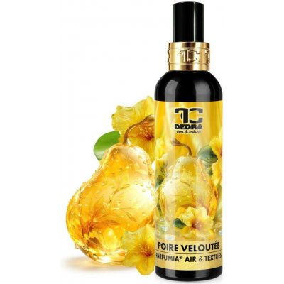 DEDRA Osvěžovač vzduchu a textilií SAMETOVÁ HRUŠKA, 200 ml – Sleviste.cz