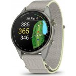 Garmin Approach S72 47 mm, Silver/Citron 010-04148-04 – Hledejceny.cz