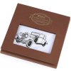 Látkový kapesník Prima-obchod Pánské kapesníky kolo, auto, motorkay, barva 2 bílá auto