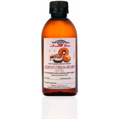 Aromka Brno Lískový ořech aroma 40% 260 ml – Zboží Dáma