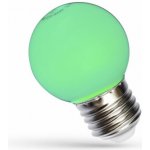 Spectrum LED žárovka, , P45, 1W, E27, barva zelená – Hledejceny.cz