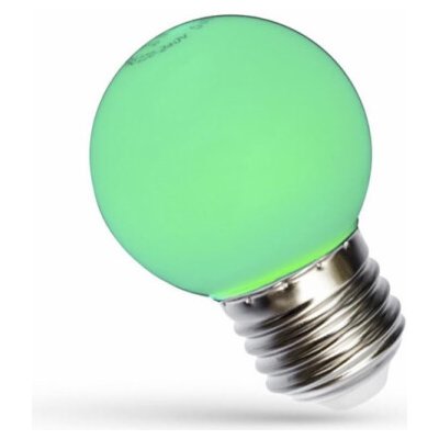 Spectrum LED žárovka, , P45, 1W, E27, barva zelená – Hledejceny.cz