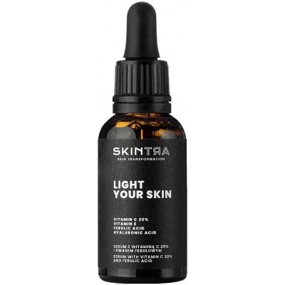 SkinTra Light Your Skin Sérum s 20% vitamínem C a kyselinou ferulovou 30 ml – Zbozi.Blesk.cz