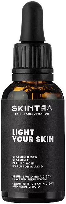 SkinTra Light Your Skin Sérum s 20% vitamínem C a kyselinou ferulovou 30 ml