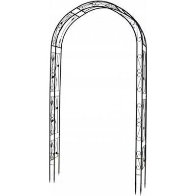Kovová pergola Garthen oblouk 70 cm – Hledejceny.cz
