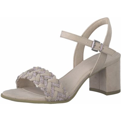 Marco Tozzi dámské sandály 2 28345 20 pudrová – Zboží Dáma
