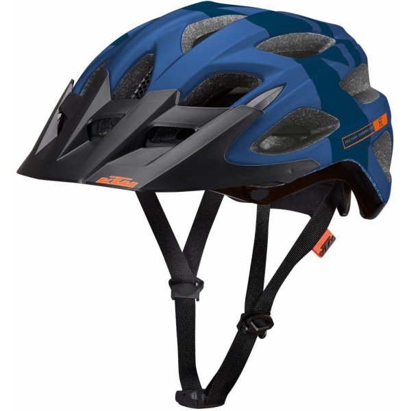 Cyklistická helma KTM Factory Character II blue matt 2023