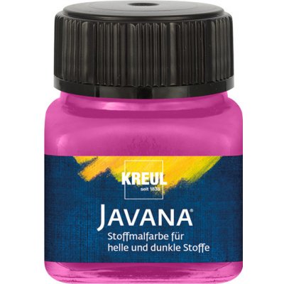 Barva na světlý a tmavý textil Javana 20 ml magenta – Zboží Mobilmania