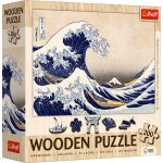 TREFL Art Dřevěné Hokusai Velká vlna Kanagawa 200 dílků – Hledejceny.cz