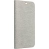 Pouzdro a kryt na mobilní telefon Huawei Pouzdro Luna Book - HUAWEI P20 Lite - stříbrné
