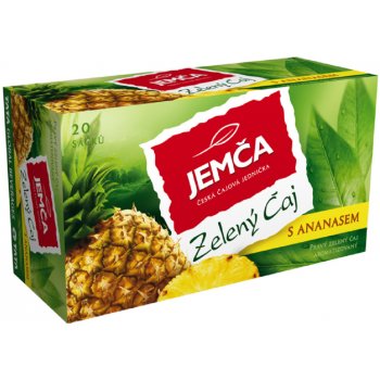 Jemča Zelený čaj s vůní ananasu 20 x 1,5 g