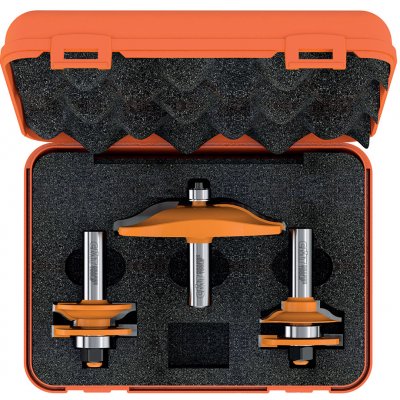 CMT Orange Tools CMT Sada fréz pro rámy a výplně - 3ks profil A+A2 S=12 HW – Hledejceny.cz