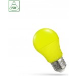 Spectrum LED GLS A50 E-27 230V 4.9W YELLOW – Hledejceny.cz