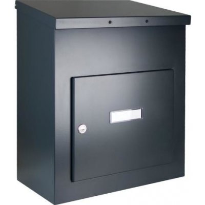 DOLS Parcel Box 04 RAL7016 - poštovní schránka na balíky, pro montáž na stěnu, antracit – Sleviste.cz