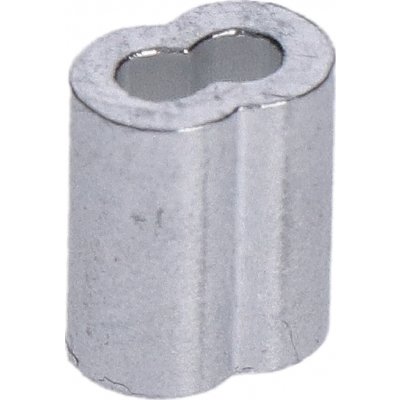 Hliníková lisovací spojka pro ø 2 mm lanko – Hledejceny.cz