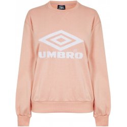 Umbro Umbro Womens Logo Crew Sweater Pink