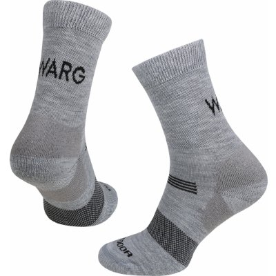 Warg dámské ponožky Merino Hike W šedá – Zboží Dáma