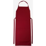 Cg Workwear Verona Dlouhá pracovní zástěra s laclem 00130-01 Cherry – Hledejceny.cz