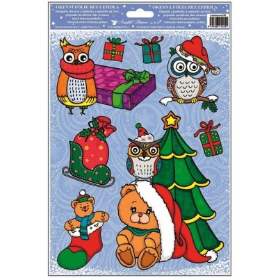 Anděl Okenní fólie Merry Christmas 30x20cm motiv 4 – Hledejceny.cz