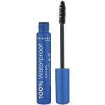 Rimmel London 100% Waterproof 001 Black Black Řasenka 8 ml – Zboží Mobilmania