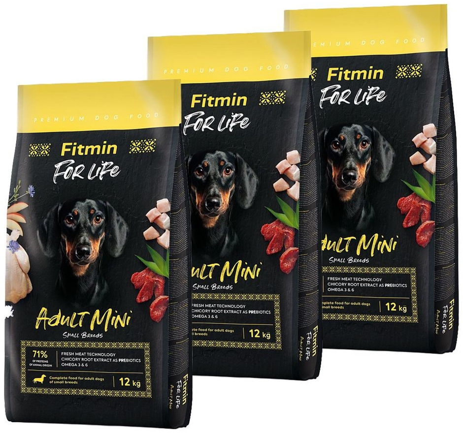 Fitmin dog For Life Adult Mini 3 x 12 kg