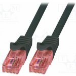 Logilink CQ2043U Patch U/UTP Kat: 6 RJ45 vidlice 1,5m černý – Zboží Živě